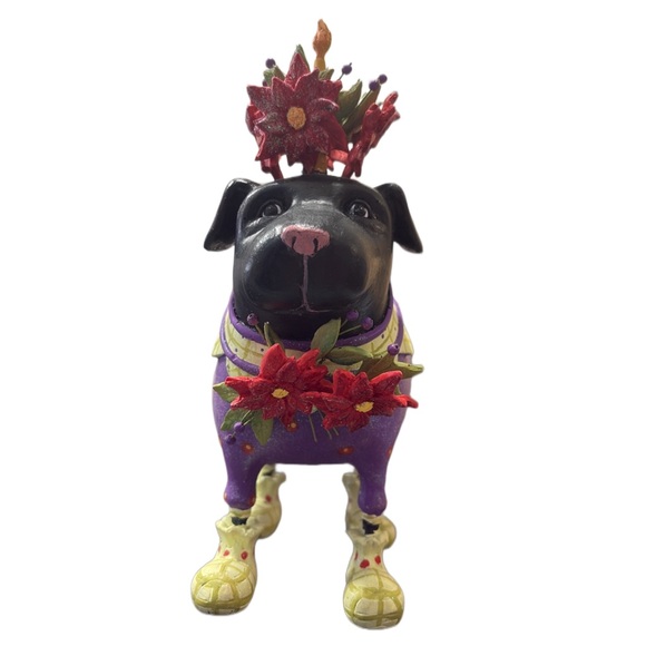 Patience Brewster Black Labrador Dog Lending Light - Picture 4 of 6